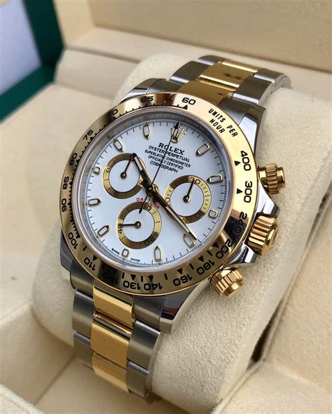 rolex gold and silver daytona|rolex watches daytona price.